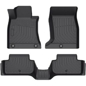 Cartist Floor Mats Compatible with Genesis G70 RWD 2019-2024 Accessories (Not fit AWD) All Weather Floor Liner 2 Rows Carpet Protection 3D TPE Odorless