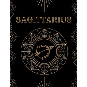Sagittarius desing | Zodiac themed agenda for daily planning (Zodiac theme agendas)