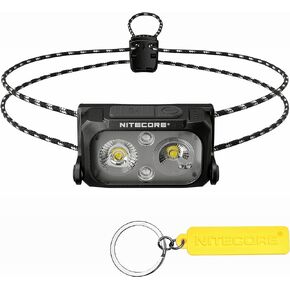 Nitecore NU25 UL 400 Lumen Ultra Lightweight Headlamp Dual Beam USB-C Rechargeable Headlight Tag