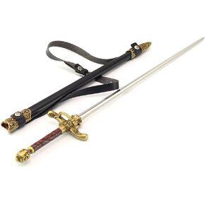 Superbuybox GOT Arya Stark Needle Metal Sword 30cm /12" Martial Arts Swords Desk Shelf Decoration Art Figure Arts Toys Collection Keychain Gift Party Supplies
