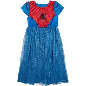 Disney Girls' Fantasy Nightgown, Spider Gown, 6