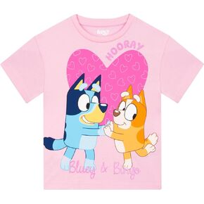 Bluey T Shirt for Girls | Bingo Tee Shirt for Girls| Girls Short Sleeve Shirt