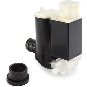 HiSport Front Windshield Washer Pump 201525-232316G Compatible with Hyundai Kia Replaces 98510-1F100, 98510-25100, 98510-2L100,98510-2C100, 98510-2V100