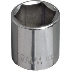 Klein Tools 65917 17 mm Metric 6-Point Socket, 3/8-Inch Drive