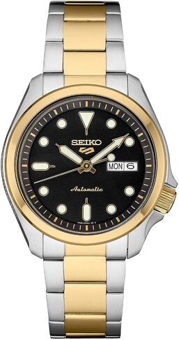 SEIKO SRPE60 5 Sports Men's Watch Silver-Tone, Gold-Tone 44.6mm Stainless Steel in Saudi Arabia