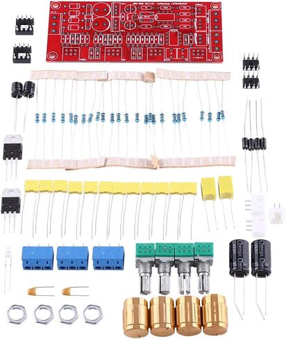 NE5532 HiFi Preamp Pre-Amplifier Tone Board Kit AC 12V OP-AMP HiFi Amplifier (مجموعة DIY) in Saudi Arabia