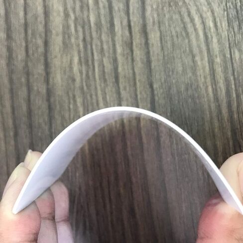 50 حزمة من البطاقات البلاستيكية الفارغة غير NFC لطابعات بطاقات الهوية - حجم بطاقة الائتمان الممتازة، أبيض PVC CR80 30 مل (CR8030) متوافق مع معظم طابعات شارات هوية الصور (50) in Kuwait