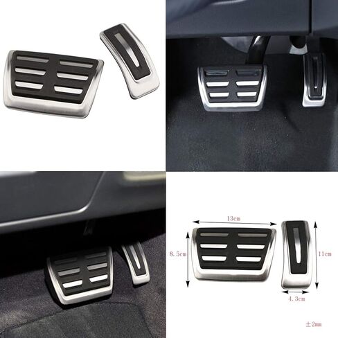 غطاء دواسة فرامل الغاز LIUYE متوافق مع Audi A4 A5 A6 A7 A8 Q5 Q7 (ناقل حركة أوتوماتيكي) in Kuwait