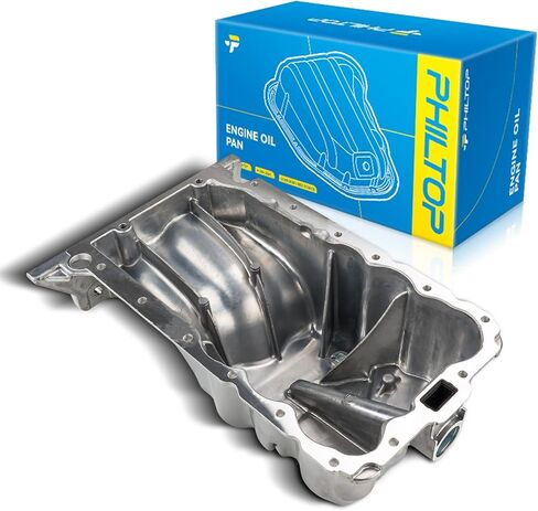 PHILTOP 264-378 Engine Oil Pan, Fits B-uick Encore 2013-2020, Chevrolet Cruze Limited 2016, Cruze 2011-2016, Sonic 2012-2020, Tracker 2013-2015, Trax 2013-2020, Gasket not included in Saudi Arabia