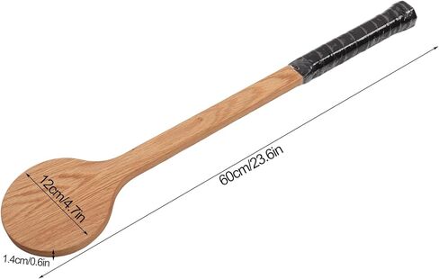 Wooden Spoon Tennis Pointer, Reliable Tennis Pointer Spoon Wood Tennis Sweet Pointer Trainer Racket Swing Practice Training Aid with Storage Bag for Tennis Trainer in Kuwait