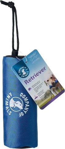 Company of Animals Retriever Toy for Dogs, Puppy & Dog Training Equipment, Recall Training, Easy Throwing, Tough Canvas, Zip Pouch to Store Reward Treats, For Small, Medium & Large Dogs & Puppies in Saudi Arabia