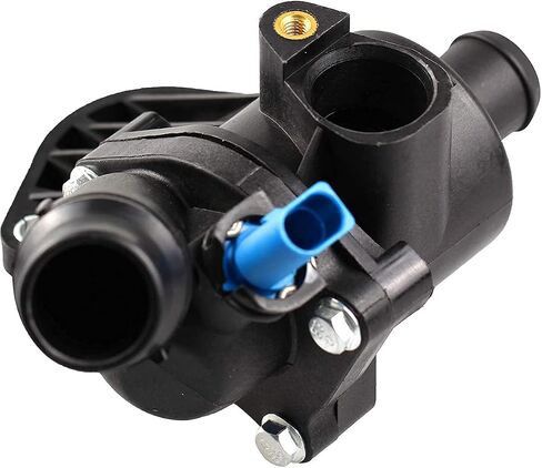 Engine Coolant Thermostat Housing Assembly Water Outlet with Sensor O-ring For Audi A4 1.8L 2002-2006 / For Audi A4 Quattro 1.8L 2002-2005 902-814 06B121111K 06B 121 111K in Saudi Arabia