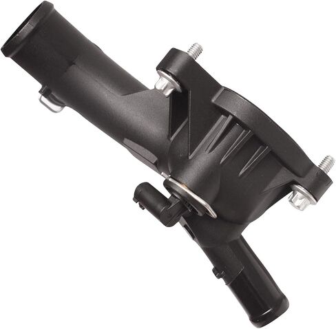 Engine Coolant Thermostat & Housing Assembly Compatible with 2009-2011 Chevrolet Aveo, 2011-2016 Chevrolet Cruze, 2013-2018 Chevrolet Sonic, 2009-2010 Pontiac G3 96984104, 55564891 in Saudi Arabia