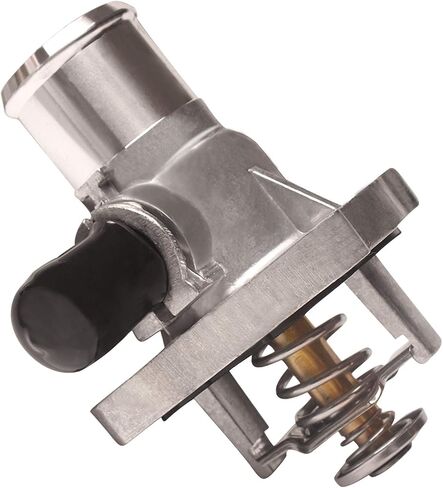 Engine Coolant Thermostat & Housing Assembly Compatible with 2009-2011 Chevrolet Aveo, 2011-2016 Chevrolet Cruze, 2013-2018 Chevrolet Sonic, 2009-2010 Pontiac G3 96984104, 55564891 in Saudi Arabia