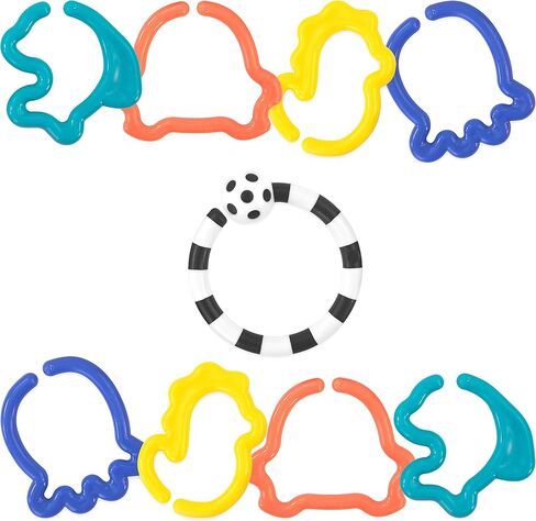 Sassy Eco Ocean Link O’ Lots | مصنوع باللون الأخضر باستخدام البلاستيك النباتي | 0+ أشهر in Kuwait