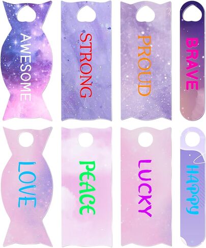 8Pcs Name Tag Mold for Stanley, Name Plate for Stanley Silicone Mold for Stanley Name Plate Mold for Stanley Name Plate 40oz Personalized for Stanley Name Plate with 110 Letters in Kuwait