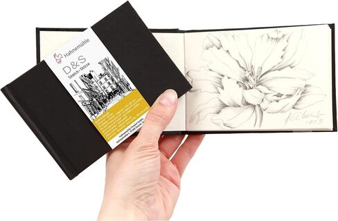 Hahnemühle 10628323 ألواح الرسم ودفاتر الرسم كراسة الرسم 140 جرام 62 ورقة in Kuwait