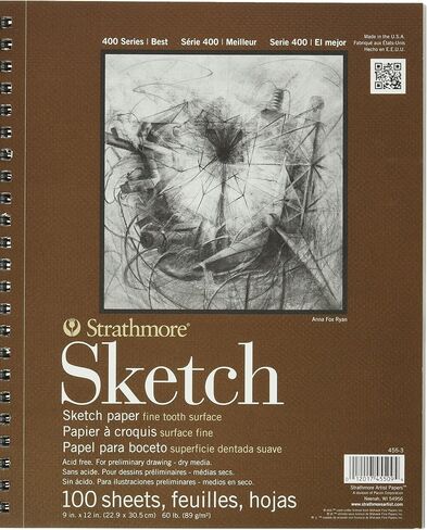 ستراثمور ANST455-3X3 455-3 ورق رسم ورسم، 3 عبوات، أبيض in Saudi Arabia