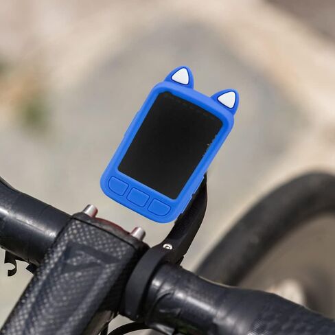 Voikoli Case Compatible with Wahoo Elemnt Bolt V2,Soft Silicone Protective Cover Case for Wahoo Elemnt Bolt V2 GPS Cycling Accessories (Cat-Black) in Saudi Arabia