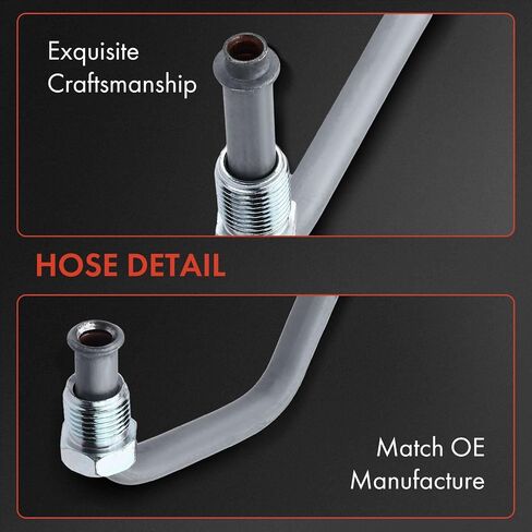 A-Premium Power Steering Pressure Hose Line Assembly Compatible with Hyundai Tucson 2005-2009 Kia Sportage 2005-2010 V6 2.7L Tube To Rack in Saudi Arabia