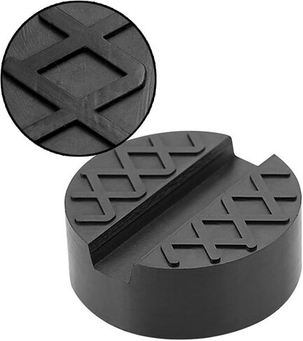 Jack Pad Universal Slotted Frame Rubber Jack Pad 6.5cm/2.56inch Frame Rail Protector，2Pack in Saudi Arabia