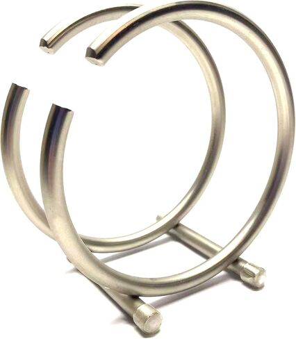FitWell Napkin Holder, Metal Napkin Holder For Table Napkin Holders For Kitchen, Napkin Dispenser, Table Napkins Holder, Countertop Napkin Storage, Contemporary Upright Holder (Satin Nickel) in Saudi Arabia