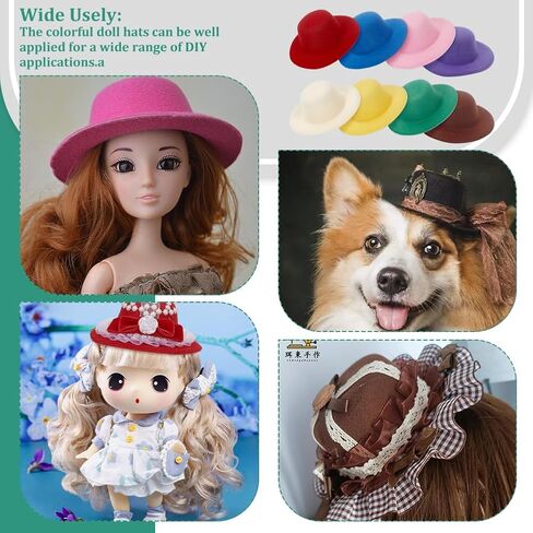 NBEADS Mini Top Hat, Tall Hat Fascinator Base Cocktail Tea Party Headwear in Saudi Arabia