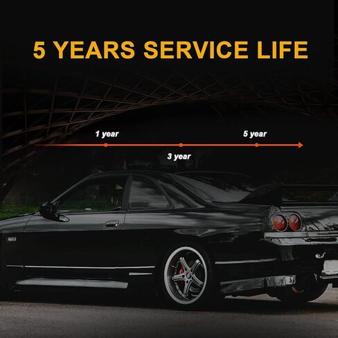 Fit for Nissan Versa (2007-2020) LED Bulbs 9003/H4 High/Low Beam, 300% Brightness, 6000K Cool White, IP68 Waterproof LED Headlamps in Kuwait