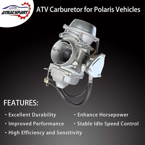 ATRACYPART Carburator Carb لـ 2001-2005 و2010-2012 بولاريس سبورتسمان 500 4X4 HO | 1997-2009 بولاريس تشويش إذاعي 500 4x4 | 2000-2002 بولاريس تريل بوس 325 مع مضخة الوقود وفلتر الهواء in Saudi Arabia
