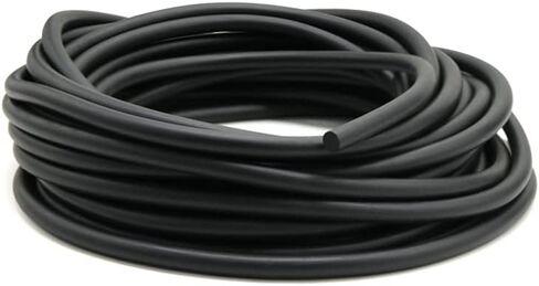 Rubber Tubing Seal EPDM Foam Air Hose 33Ft, Door and Window Weather Seal for Cars, Trucks, RVs, Boats, and Home Applications, 354" OD .197" ID, Black in Saudi Arabia