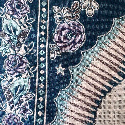 ريبوزو فيرجن غوادالوبي، شال نسائي، مريم العذراء المكسيكية المطرزة سيدة غوادالوبي، قماش بطانية سارابي، وشاح منسوج ملفوف بونشو غابان in Kuwait