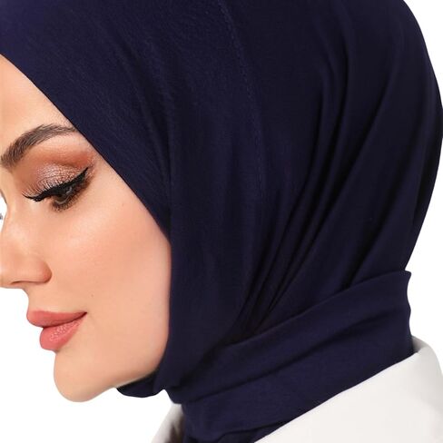 Instant Hijab Scarf For Women, Premium Jersey Head Scarf Wrap, Practical Jersey Hijab, Women Muslim Instant Hijab in Saudi Arabia