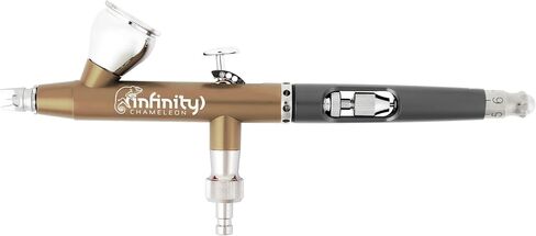 Chameleon 2023 Summer Two in One، مجموعة الفوهات 0.2 + 0.4 مم خط رفيع، كوب/غطاء 2 + 5 مل، إصلاح سريع، غطاء المسافة، أنودة الألومنيوم، أختام PTFE in Kuwait