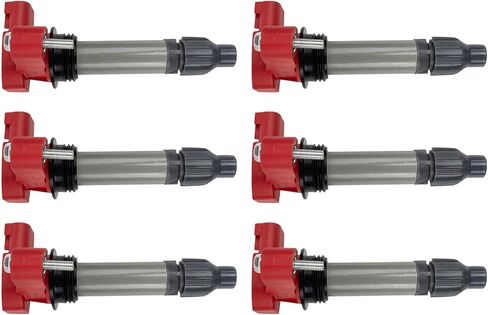 TRQ Ignition Coil Set Compatible with Buick Cadillac Chevrolet GMC Pontiac Saab Saturn Suzuki in Saudi Arabia