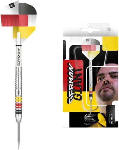 Target Darts Phil Taylor Power 9-Five Gen 8, 95% Tungsten Swiss Point Steel Tip Darts Set | Player-Edition Dart Sets, Professional Darts Accessorie in Saudi Arabia