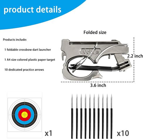 Dart Launcher Set: Experience Thrilling Dart Competitions in The Great Outdoors Outdoor Adventure in Saudi Arabia