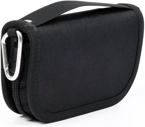 Fishing Lure Storage Wrap Bag Spinner Baits Wallet Case (Black) in Saudi Arabia