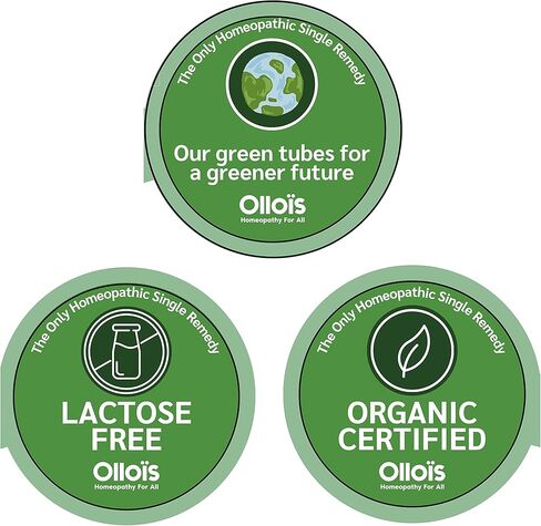 OLLOIS Carbo Vegetabilis 200 قطعة عضوي، خالي من اللاكتوز، طب المثلية موافق للشريعة اليهودية، 80 حبة (عبوة من 3) in Kuwait