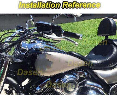 مجموعة حامل مسند ظهر السائق سريعة الإصدار متوافقة مع Kawasaki 1700 Nomad/Voyager in Saudi Arabia