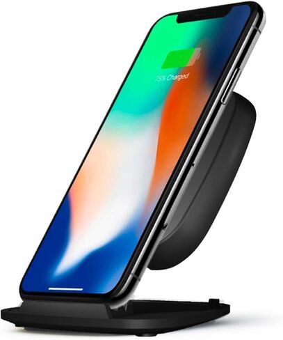 حامل شاحن لاسلكي من ZENS، لوحة شحن Qi محسنة من Apple وقابلة للتعديل تتميز بقاعدة فائقة السرعة بقدرة 15 وات، وتدعم الشحن السريع من سامسونج والشحن السريع من Apple in Kuwait