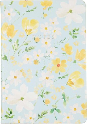 Eccolo Lined Journal Notebook, Flexi-Cover, Medium, Daisy Notes, 256 Pages, Ruled, 5.5-x-8.25 inches in Kuwait
