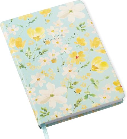 Eccolo Lined Journal Notebook, Flexi-Cover, Medium, Daisy Notes, 256 Pages, Ruled, 5.5-x-8.25 inches in Kuwait