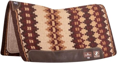 Classic 1in Zone Wool Top 34x38 Felt Saddle Pad in Saudi Arabia