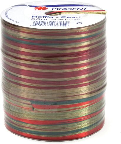 Morex Ribbon Pearl Raffia Ribbon Spool, 55-Yard, Light Blue/Turquoise in Saudi Arabia