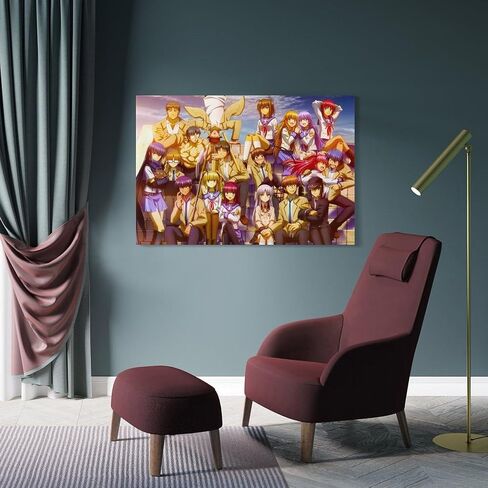 Canvas Prints Angel Beats Anime Posters Wall Paintings Hippie Room Decor Canvas Art Poster And Wall Art Picture Print Modern Family Bedroom Decor Posters 16x24inch(40x60cm) in Saudi Arabia
