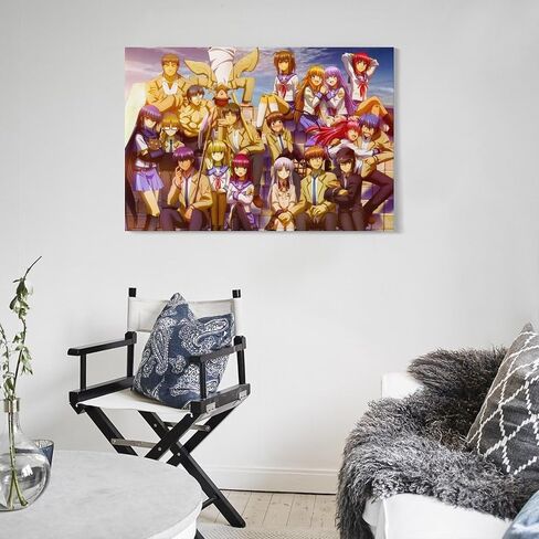Canvas Prints Angel Beats Anime Posters Wall Paintings Hippie Room Decor Canvas Art Poster And Wall Art Picture Print Modern Family Bedroom Decor Posters 16x24inch(40x60cm) in Saudi Arabia