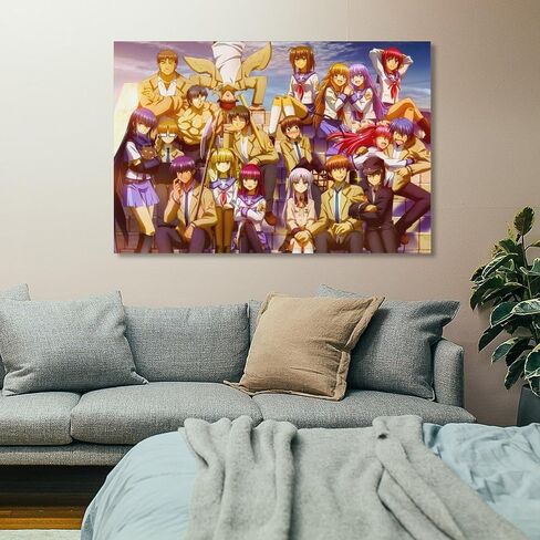 Canvas Prints Angel Beats Anime Posters Wall Paintings Hippie Room Decor Canvas Art Poster And Wall Art Picture Print Modern Family Bedroom Decor Posters 16x24inch(40x60cm) in Saudi Arabia