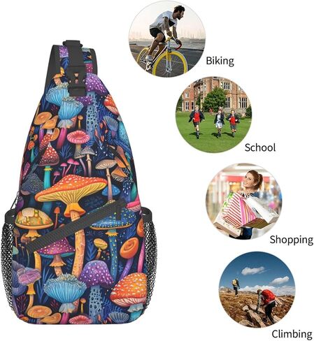 Sling Backpack Hiking Backpack Crossbody Bag Sports Lightweight And waterproof Chest Bag Shoulder Bag For Women Men in Saudi Arabia