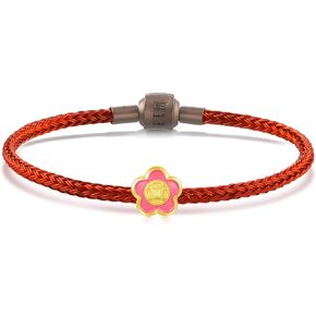 CHOW SANG SANG 999 24K Solid Gold Chinese Antique Coin Mini Charm Bracelet for Women 92980C CNY (17)