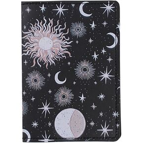 Passport Cover for Kids, Women and Men,Travel Documents Organizer Protecto,Travel Passport Holder,Passport Holder Cover Travel Wallet (space)